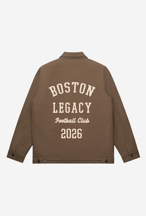 Boston Legacy FC Work Jacket - Walnut