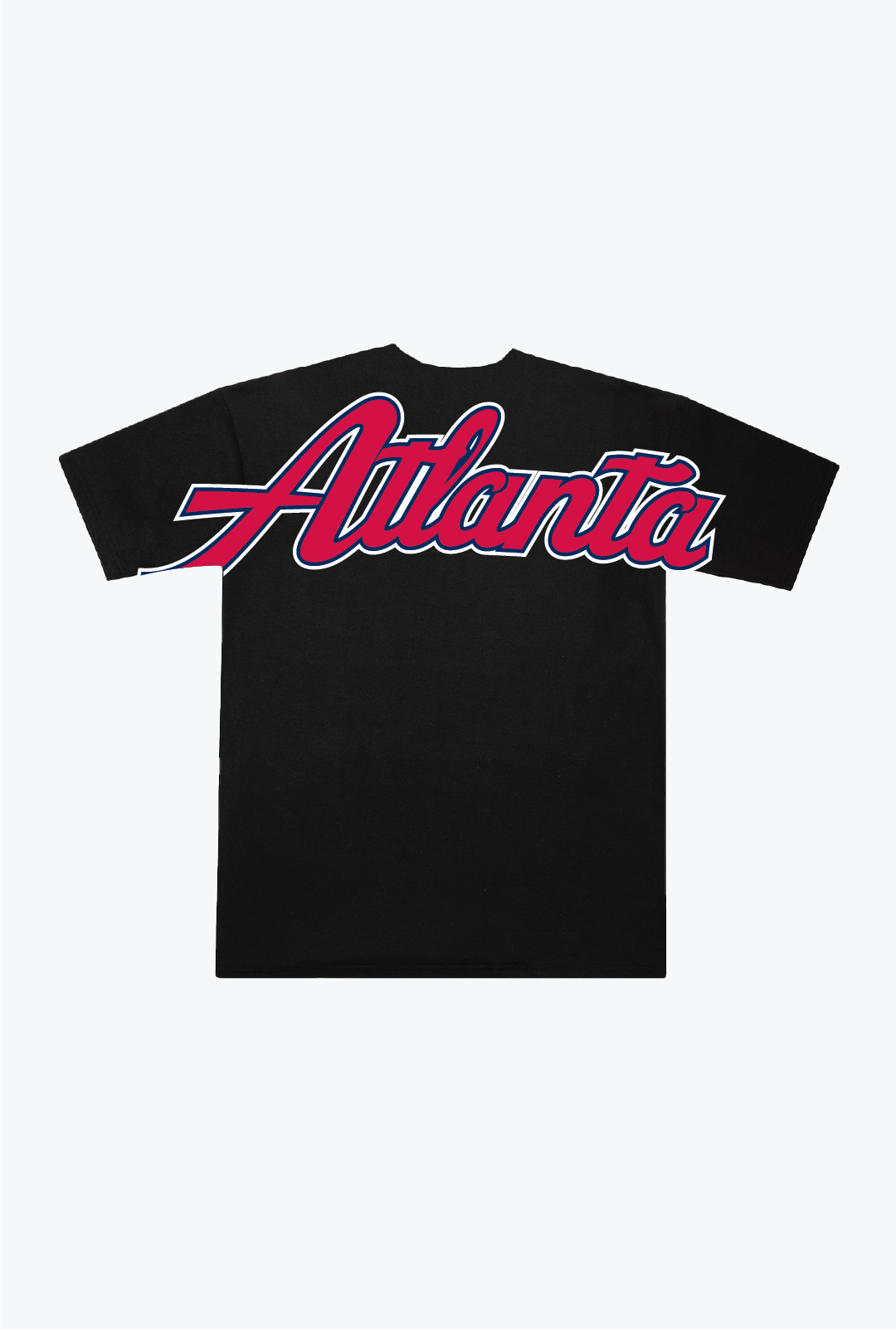 Atlanta Braves Spirit Heavyweight T-Shirt - Black