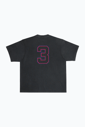 Bryce Harper Heavyweight Garment Dyed T-Shirt - Black