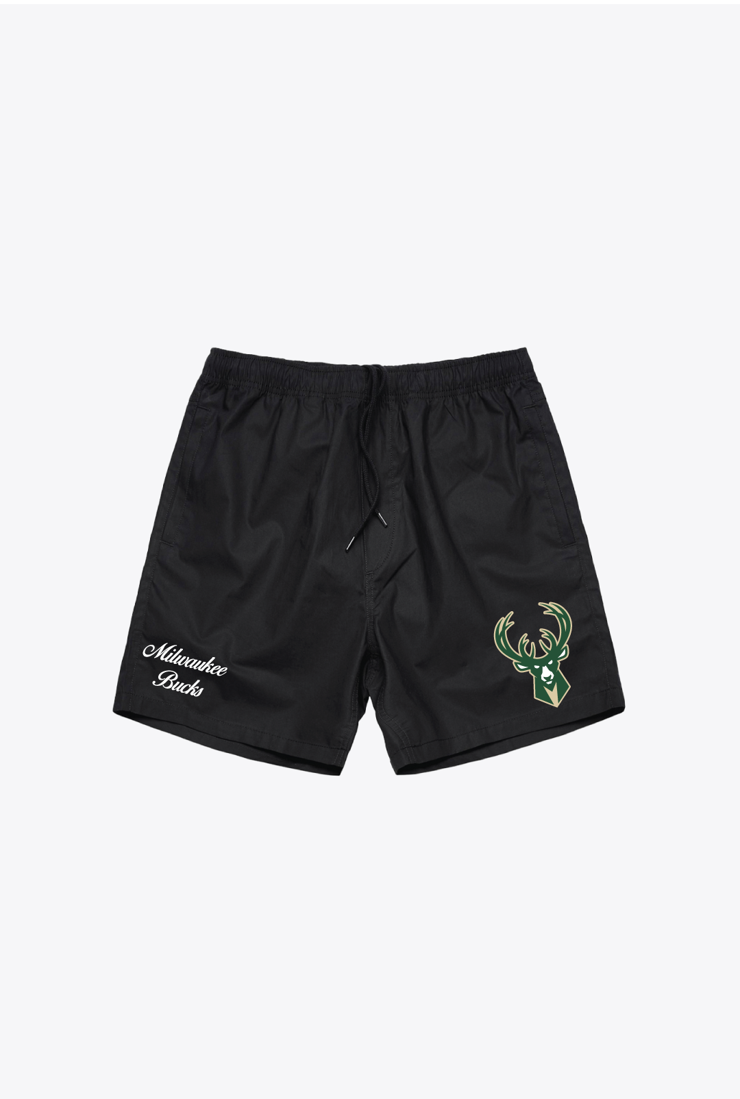 Milwaukee Bucks Board Shorts - Black