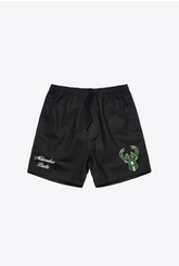 Milwaukee Bucks Board Shorts - Black