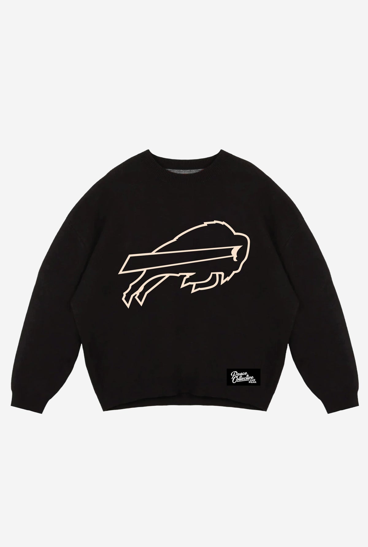 Buffalo Bills Knit Sweater - Black