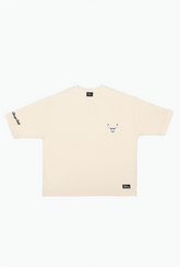 Chicago Bulls Preppy Heavyweight Pocket T-Shirt - Ivory