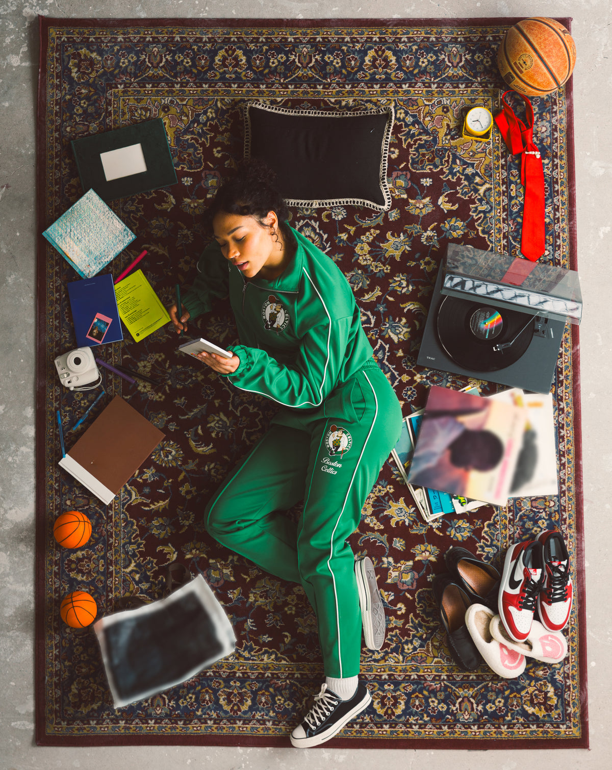 Boston Celtics Track Jacket - Green