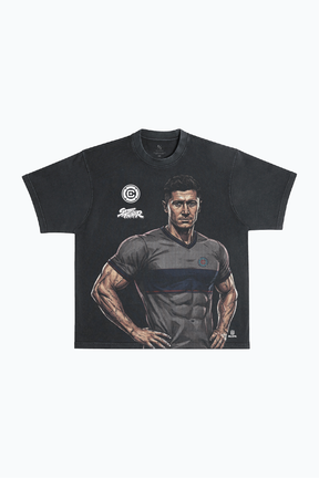 Chicago Fire FC x Street Fighter Robert Lewandowski Premium T-Shirt - Black