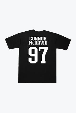Connor McDavid Memorial Heavyweight T-Shirt - Black