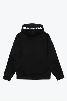 Canada Soccer SuperHeavy™️ Full Zip Hoodie - Black