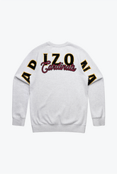 Arizona Cardinals Spirit Crewneck - Ash
