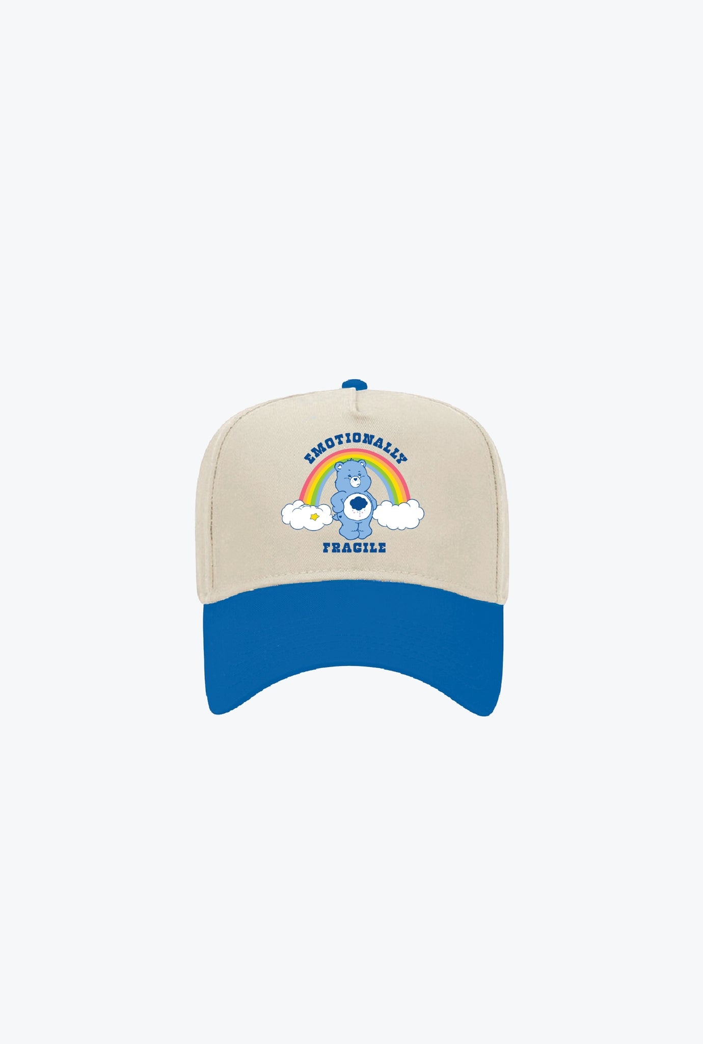 Care Bears Gorra A-Frame Emocionalmente Frágil - Marfil / Azul