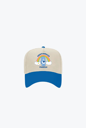 Care Bears Gorra A-Frame Emocionalmente Frágil - Marfil / Azul
