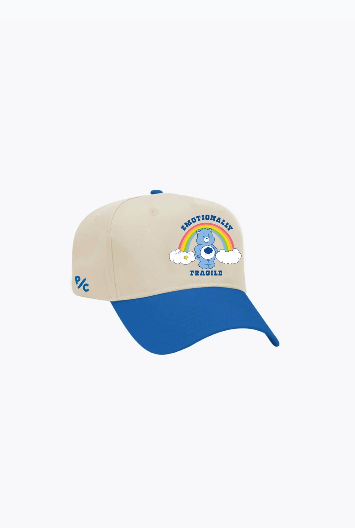 Care Bears Gorra A-Frame Emocionalmente Frágil - Marfil / Azul