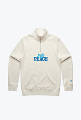 Care Bears Peace Quarter Zip - Ivory