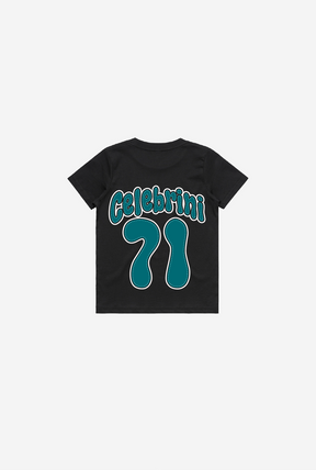 Macklin Celebrini Kids T-Shirt - Black