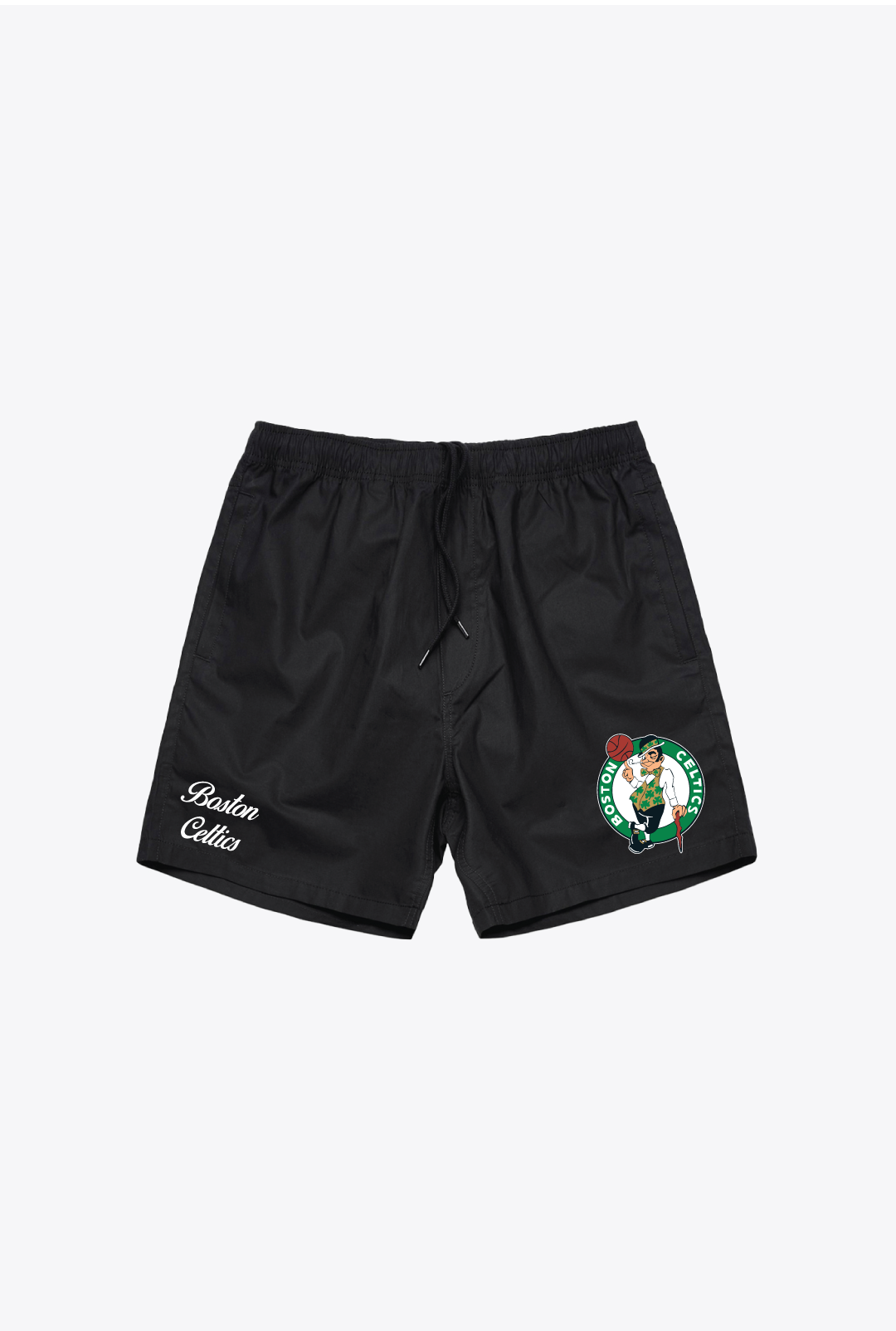 Boston Celtics Board Shorts - Black