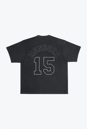 Fernando Mendoza Heavyweight Garment Dyed T-Shirt - Black