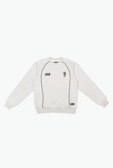 Columbus Crew Heavyweight Piping Crewneck - Ash