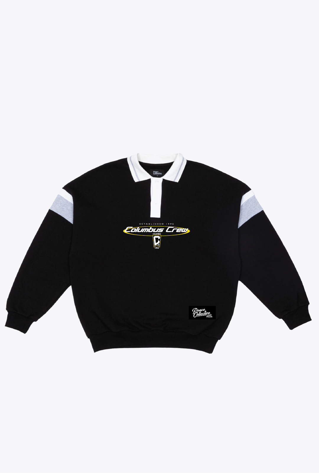 Columbus Crew Oversized Rugby - Black / Grey