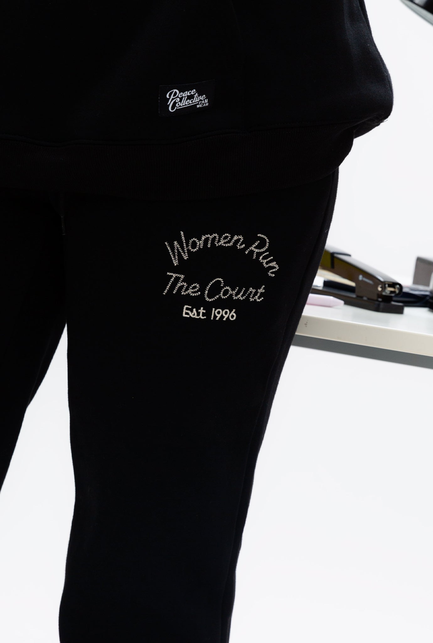 WNBA League Heavyweight Jogger - Black