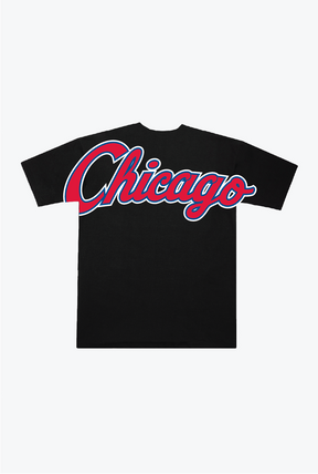 Chicago Cubs Spirit Heavyweight T-Shirt - Black