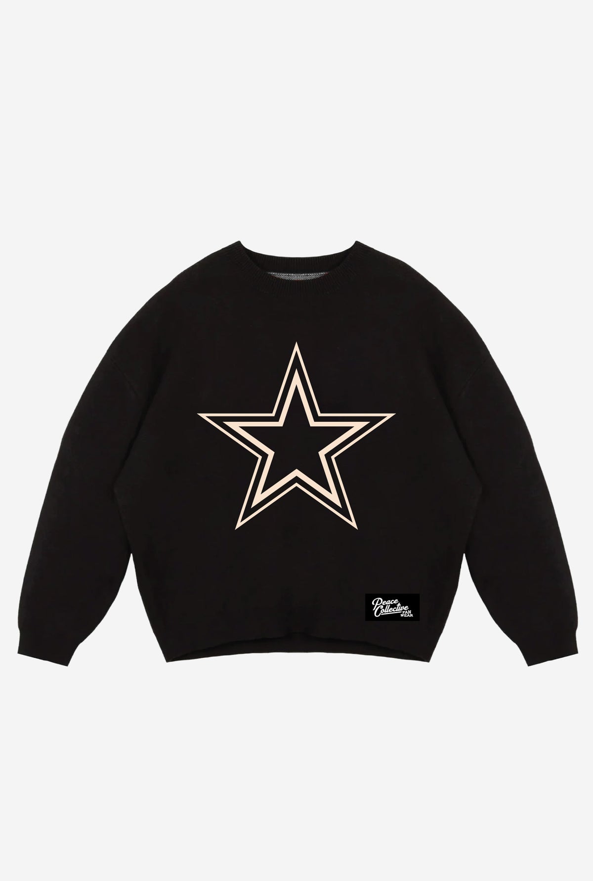 Dallas Cowboys Knit Sweater - Black
