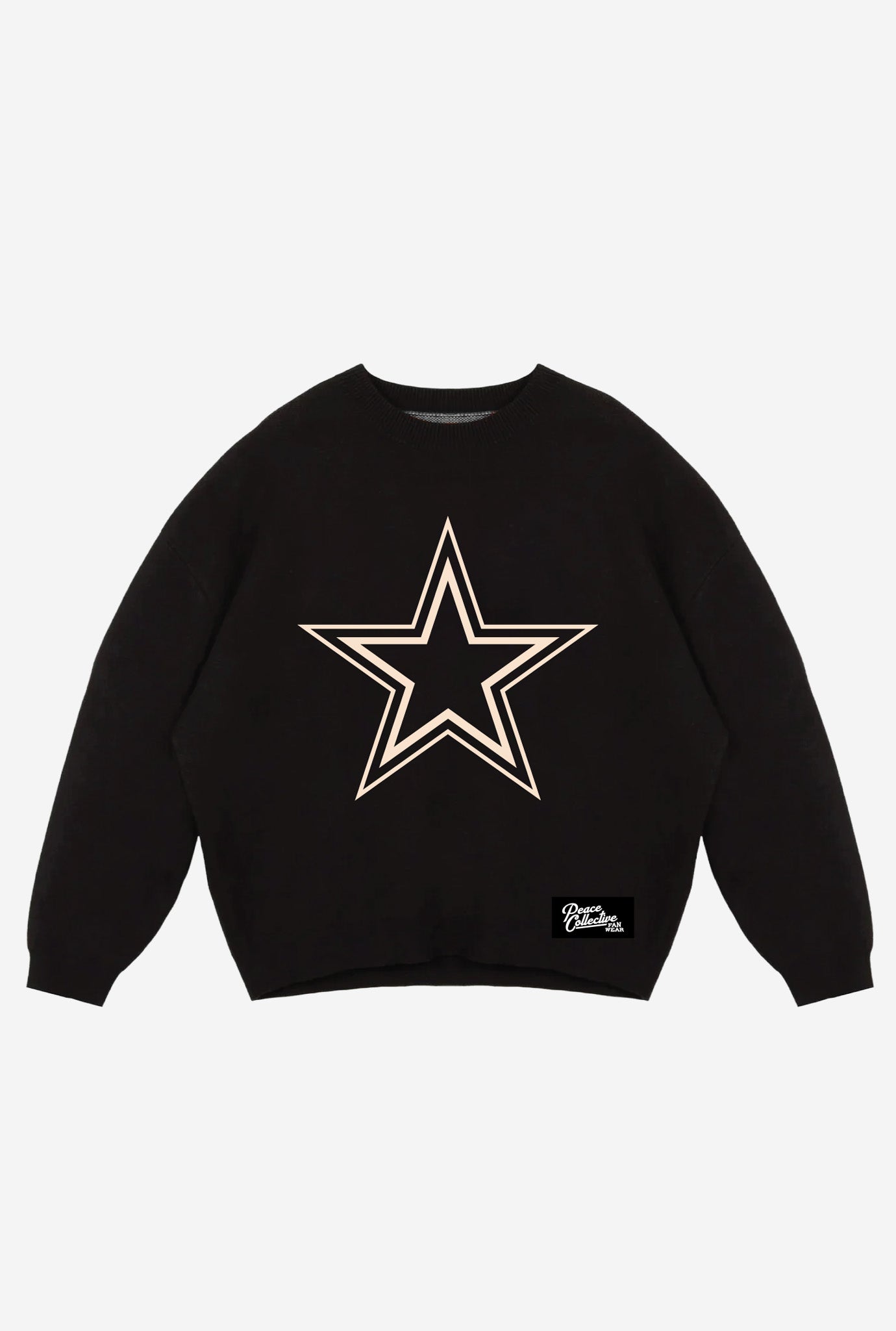 Dallas Cowboys Knit Sweater - Black