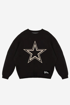 Dallas Cowboys Knit Sweater - Black
