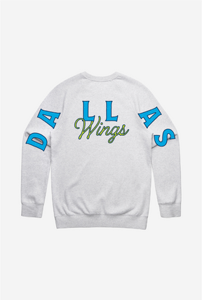 Dallas Wings Spirit Crewneck - Ash