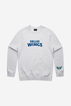 Dallas Wings Spirit Crewneck - Ash