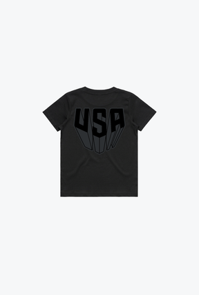 US Soccer | DC Batman Youth T-Shirt - Black