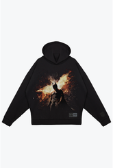 Sudadera relajada US Soccer x DC Comics The Dark Knight Rises - Negra