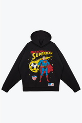 Sudadera relajada US Soccer x DC Comics Superman Comet - Negra