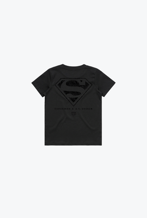 Camiseta juvenil US Soccer x DC Comics - Negra