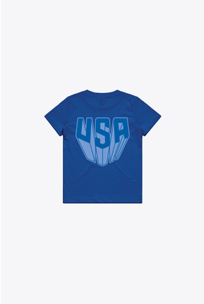 T-shirt enfant US Soccer x DC Comics Superman - Bleu