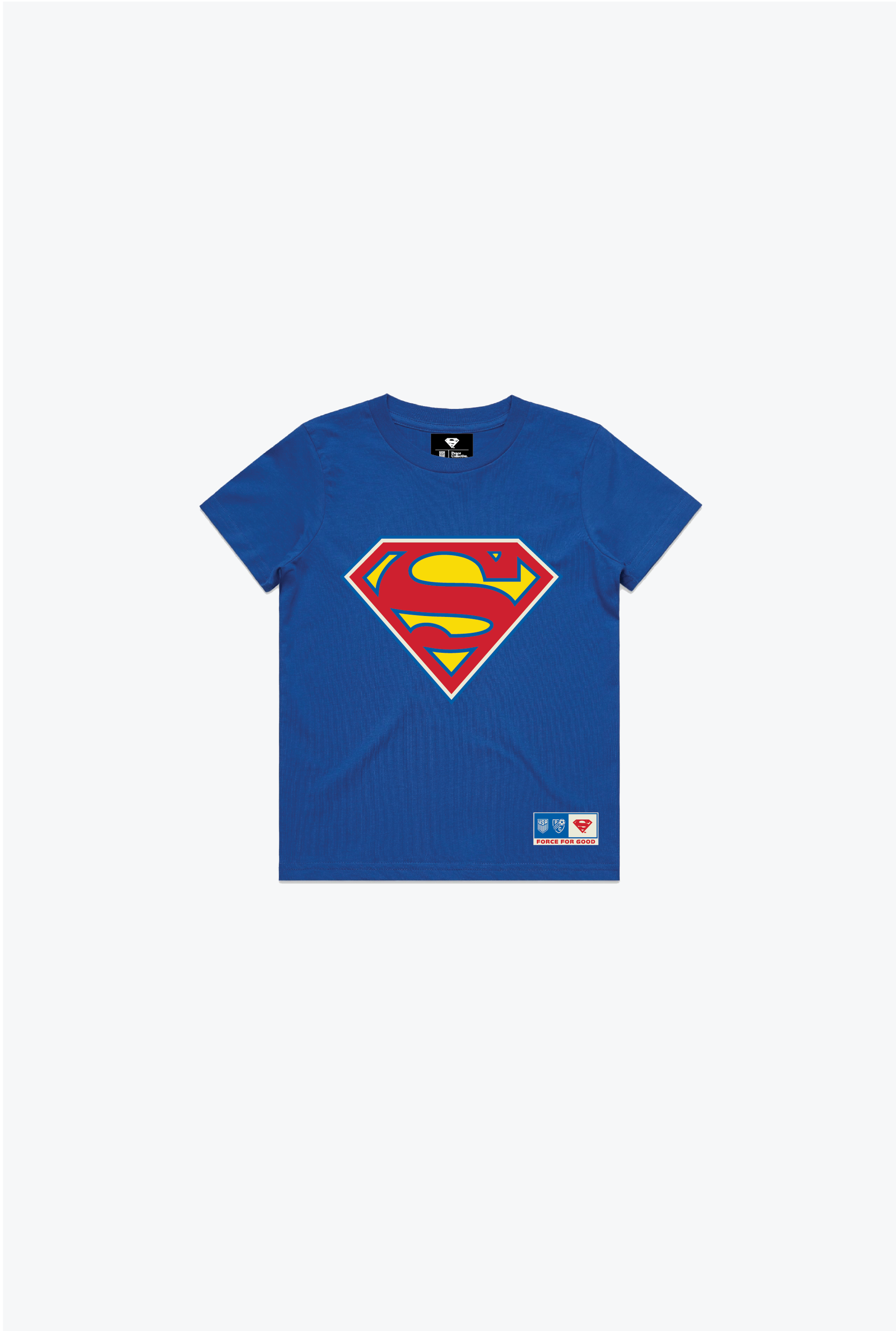 T-shirt enfant US Soccer x DC Comics Superman - Bleu
