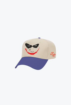 Gorra A-Frame US Soccer x DC Comics Joker - Marfil / Púrpura