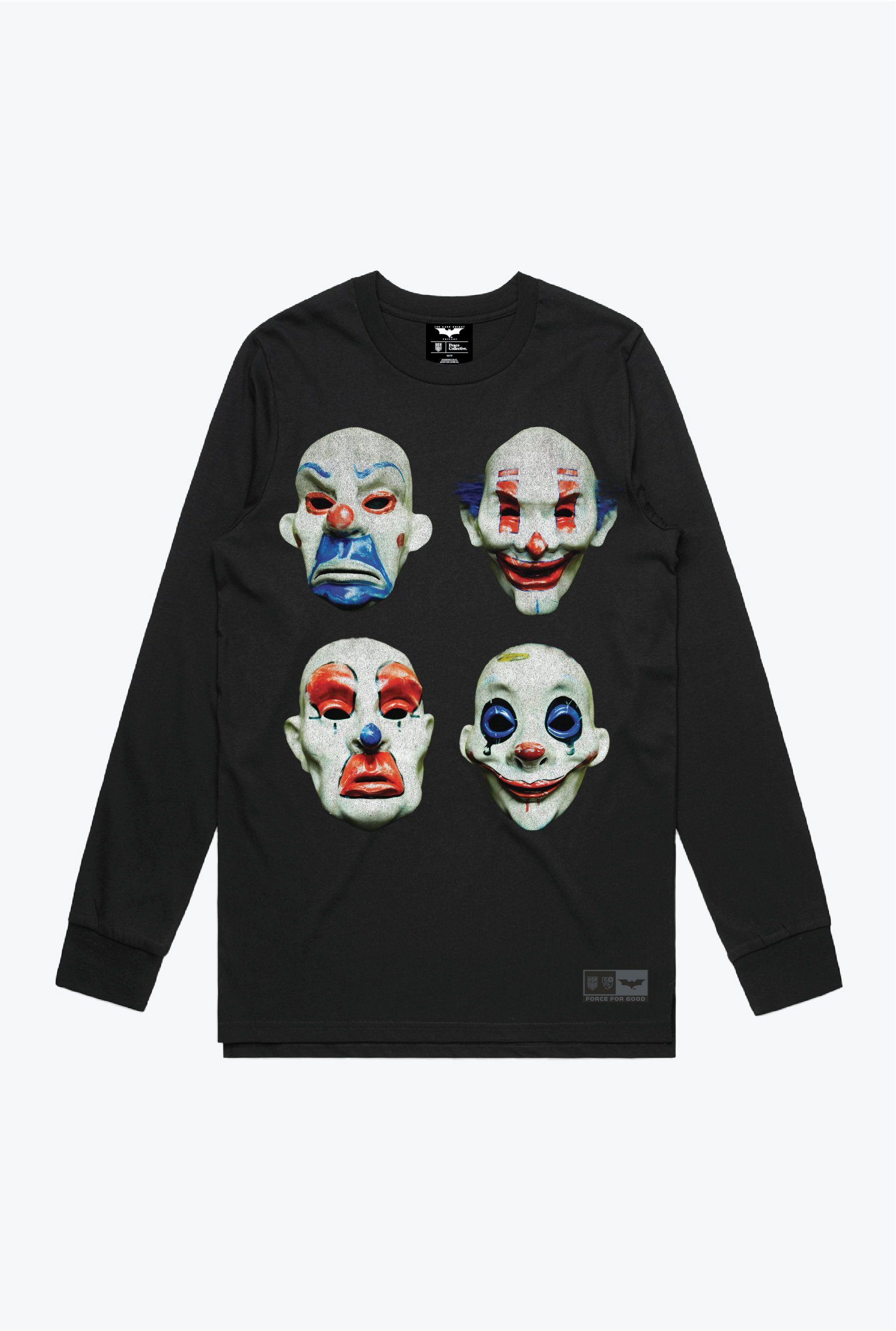 Mangas largas US Soccer x DC Comics Thugs - Negra