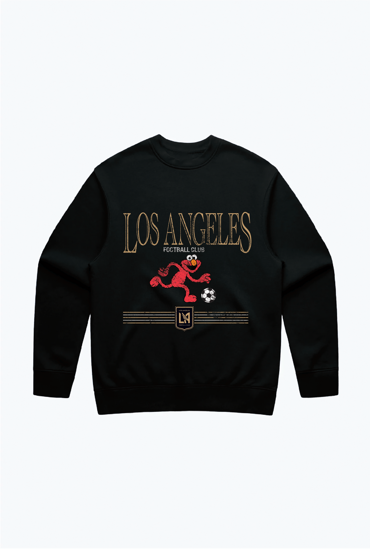Los Angeles FC x Sesame Street Dribble Crewneck - Black