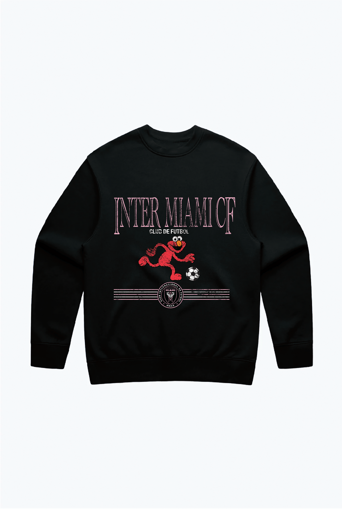 Inter Miami CF x Sesame Street Dribble Crewneck - Black