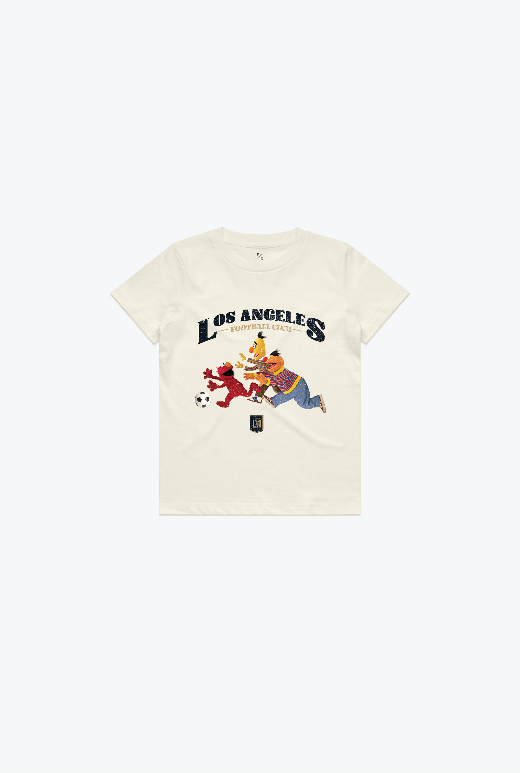 Los Angeles FC x Sesame Street Chase Kids T-Shirt - Ivory