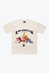 Los Angeles FC x Sesame Street Chase Heavyweight T-Shirt - Ivory