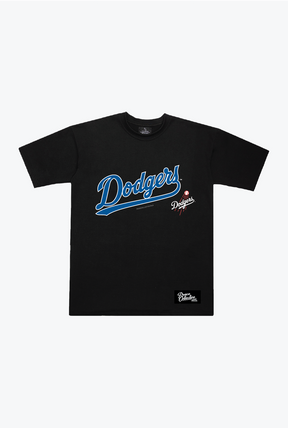 Los Angeles Dodgers Spirit Heavyweight T-Shirt - Black