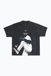 Dylan Cease Heavyweight Garment Dyed T-Shirt - Black