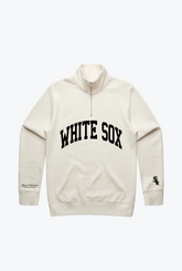 Chicago White Sox Collegiate Quarter Zip - Ivory