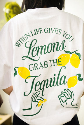 When Life Gives you Lemons Heavyweight T-Shirt - White