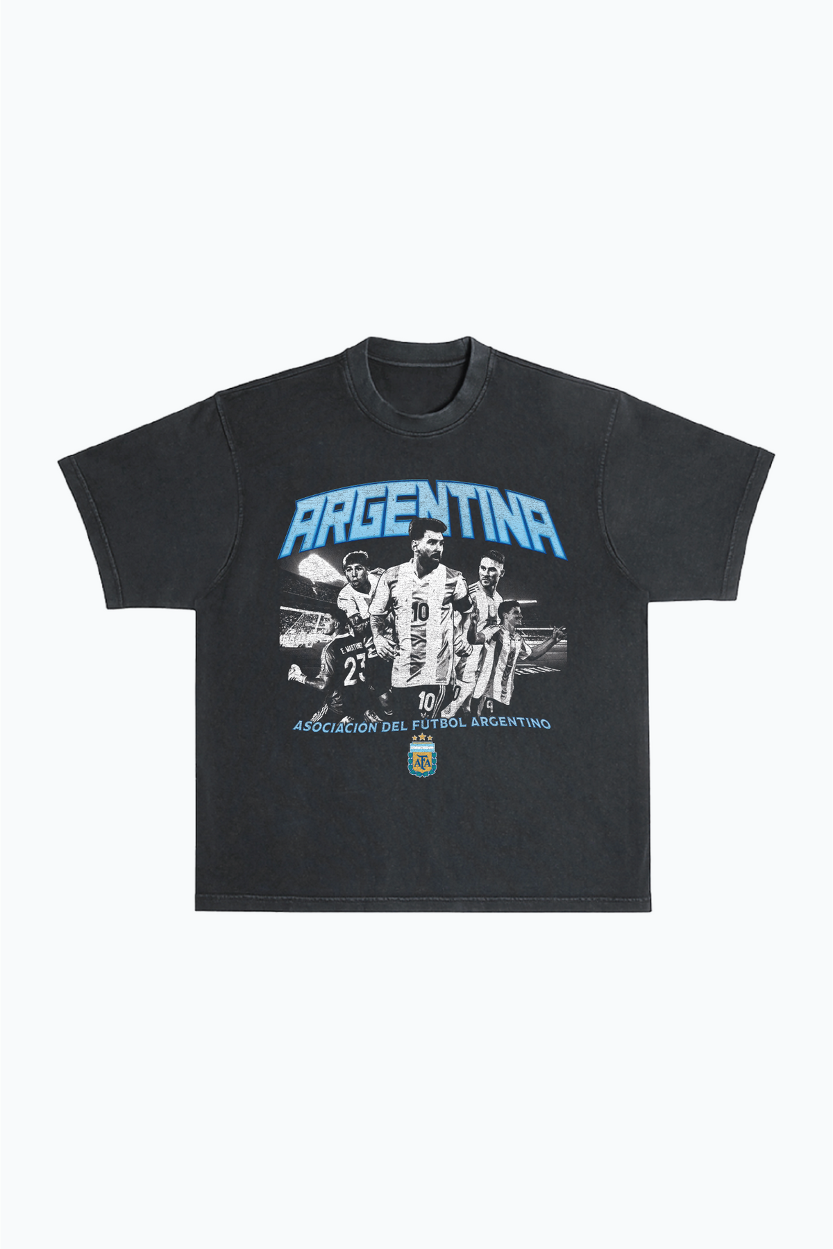 AFA Heavyweight Garment Dyed T-Shirt - Black