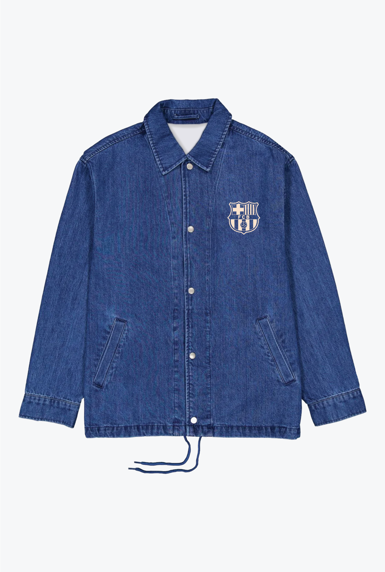 FC Barcelona Coach Jacket - Denim