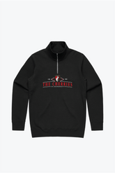AFC Bournemouth Vintage Quarter Zip - Black