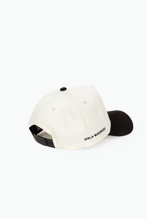 Real Madrid A-Frame Cap - Ivory / Black