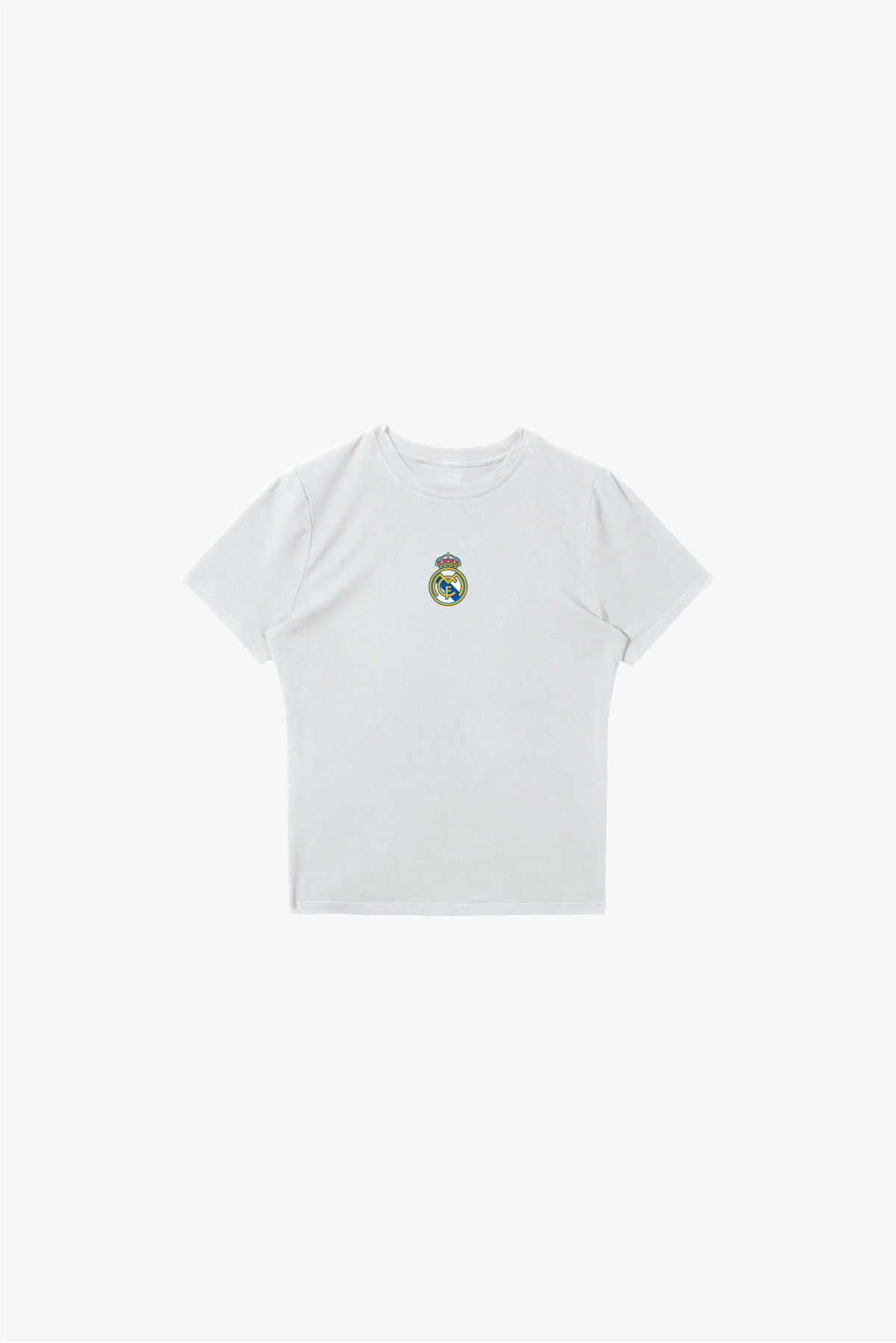 Real Madrid Baby Tee - White