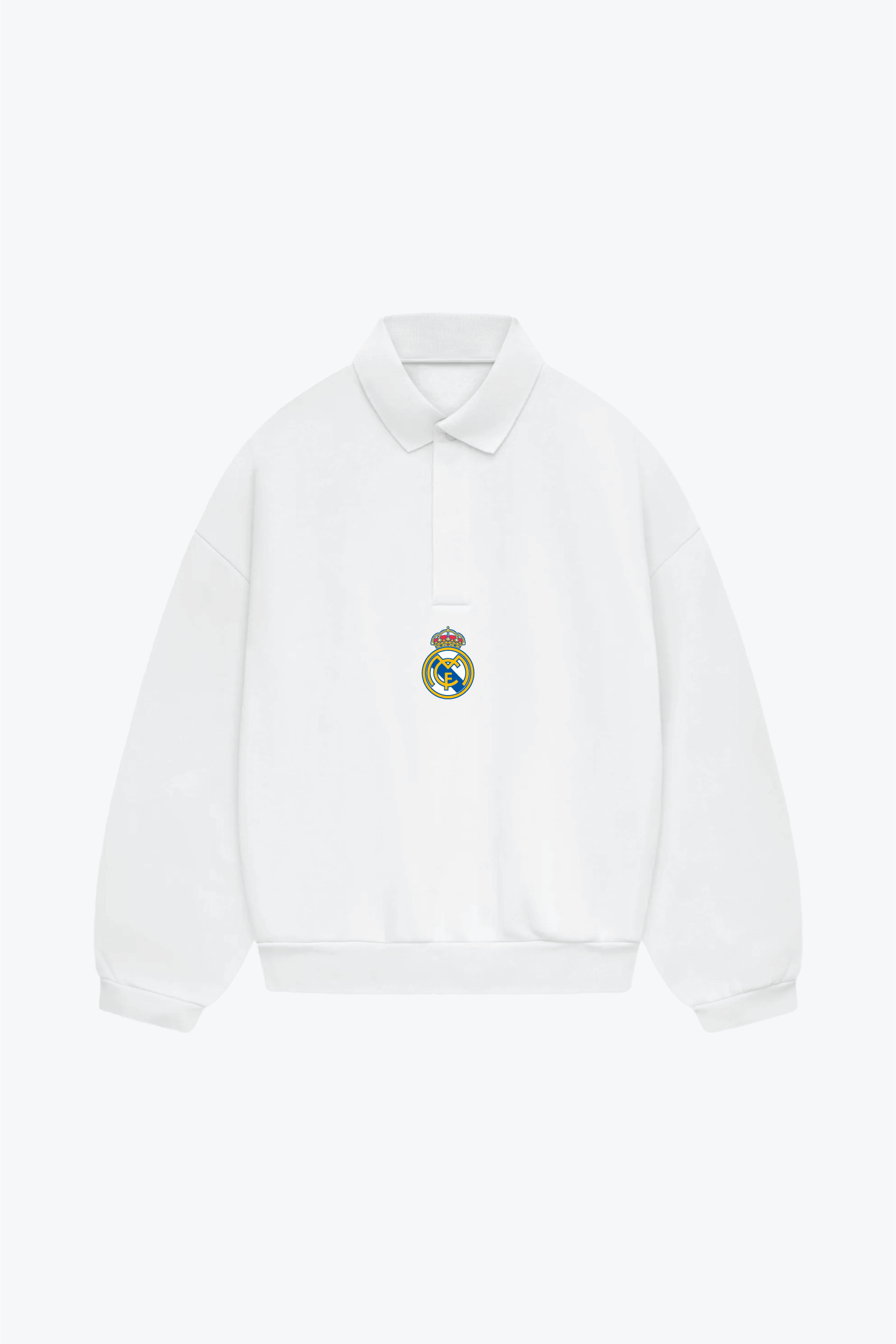 Real Madrid Oversized Rugby - White